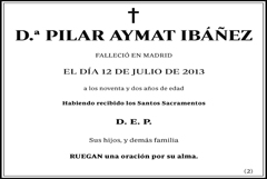 Pilar Aymar Ibáñez